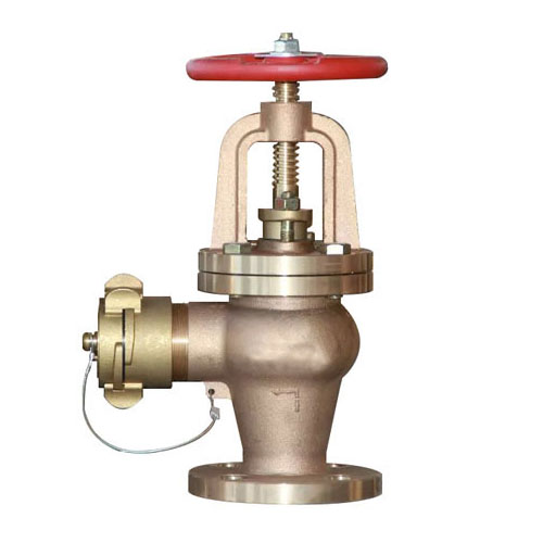 JIS F7334 - JIS 5K and 10K Bronze Hose Angle Valve